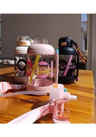 Resim Shotay Life Su Matarası Tritan Pembe 1500ml 