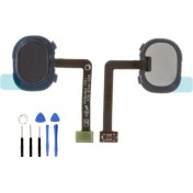 Resim Telefon Kulübesi Samsung M30 M305 Uyumlu Home Tuş Bordu Tamir Seti Hediye !!! Black 