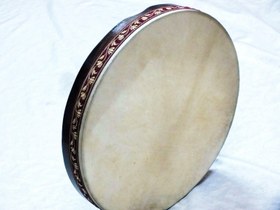 Resim 41 X 5 Cm Animal Skin Bendir Turkish Percussion Frame Drum 