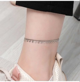 Resim 925 Ayar Gümüş Kelebek Halhal 