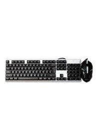 Resim Owwotech Polygold OW8017 Işıklı Oyuncu Kablolu Oyuncu Klavye Ve Mouse Seti Gaming Set 