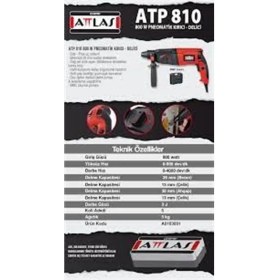 Resim PremiumPort Güçlü 800W Pnömatik Kırıcı Delici, Profesyonel Kullanım Için Idealdir 