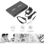 Resim 3.5" İnç Usb 3.0 Sata Harici Metal Hard Disk Hdd Kutusu Dd-130T 