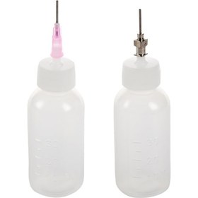 Resim 32x Kına Kiti Aplikatör Nozulları Şişe Yapıştır Dövme Sanatı Çizim Aracı 