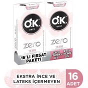Resim Okey Zero Tenn 16'Lı Prezervatif 