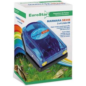 Resim Eurostar Akvaryum Hava Motoru Çift Çıkışlı 5W 