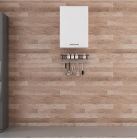 Resim Minar Mutfak Üst Modül 1dk2r 50cm Dolap Beyaz - B1 