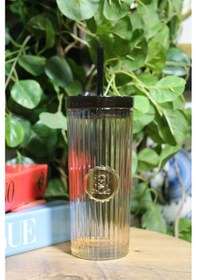 Resim Morponi Pipetli Cam Bardak Tekli Pinterest Model Siyah 450 Ml Siyah 