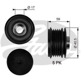 Resim Gates Oap7107 Alternatör Kasnağı Clio II 01- 