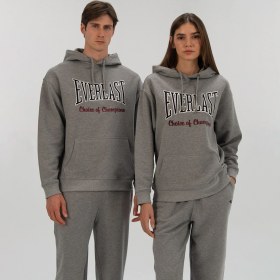 Resim Everlast Heritage Champions Erkek Gri Hoodie Tm0100 Gri 