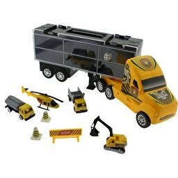 Resim Taşınabilir Die Cast Metal Araçlı İnşaat Kamyonu BA 139A 
