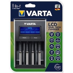 Resim Varta 57676 LCD Dual Tech Charger / Pilsiz 