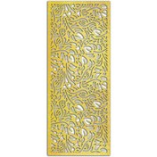 Resim Liar Dekor Liar Ahşap Seperatör (Paravan) - KSP-75 - (10 mm) - (69 cm x 139 cm) - (Gold) 