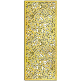 Resim Liar Dekor Liar Ahşap Seperatör (Paravan) - KSP-75 - (10 mm) - (85 cm x 210 cm) - (Gold) 