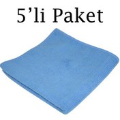 Resim Brio Mikrofiber Bezi Lazer Kesim 30x30 5'li Paket 