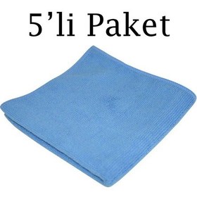 Resim Brio Mikrofiber Bezi Lazer Kesim 30x30 5'li Paket 