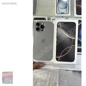 Resim Apple iPhone 16 Pro Max İkinci El TR | 512 GB | Natürel Titanyum 