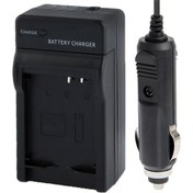 Resim Sones Olympus U700 / U720sw / U800 Li-40b / Li-42b Siyah İçin Dijital Kamera Pil Araç Şarj Cihazı 