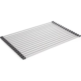 Resim Primanova Paslanmaz Çelik Isıya Alüminyum Katlanabilir Lavabo Üstü Çok Amaçlı Bulaşıklık 33x52 cm 