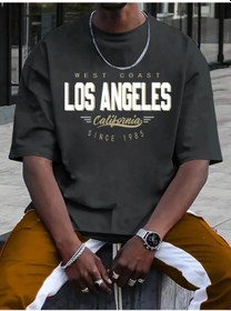 Resim Snapbuy 2023 Yaz Erkek 3d Baskılı Desenli Spor Yuvarlak Yakalı Kısa Kollu Tişörtmavi Mavi 