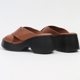 Resim Pierre Cardin Pc-7192- 3968 Taba-kadın Platform Terlik Taba 