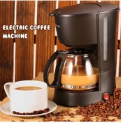 Resim 6-12 Fincan 0.6l 220v 550w Siyah Mat Ev Amerikan Damla Tipi Elektrikli Kahve Makinesi 