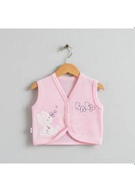 Resim Gaye Bebe Bebek Yelek 4468 Pembe 