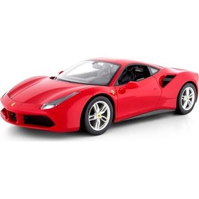 Resim 1:14 Ferrari 488 Gtb Uzaktan Kumandalı Işıklı Araba - Kırmızı 