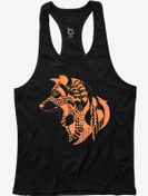 Resim BLUU Mandalaw Fitness Gym Tank Top Sporcu Atleti 