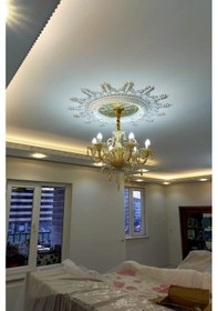 Resim Gümüş Saray Tavan Motif 14*21 cm 4 Adet 