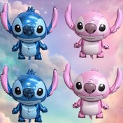 Resim 2 adet 90X83Cm Disney Stitch Balonları Parti Dekorasyonları için | Lilo & Stitch Alüminyum Folyo Balonları Temalı Etkinlikler, Sevgililer Günü Dekorasyonu, Doğum Günü Dekorasyonları, Düğün Dekorasyonları, Yıldönümü Dekorasyonları, Nişan Dekorasyonları, Parti Malzemeleri, Genç Parti ve Ev Eğlencesi için. 