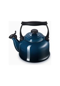 Resim Le Creuset Geleneksel Islık Çalan Emaye Kaplı Çaydanlık, 2.1l Çaydanlıklar Lacivert 