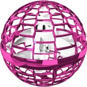 Resim Qingmipy Flynova Pro Pembe Döner Uçan Top: Rgb Işıklar, Mıknatıslı, Döner, Taşınabilir, Uçurma, Süzülme, Büyü Çubuğu İle Kontrol, Çocuk Hediyesi, Noel Hediyesi 