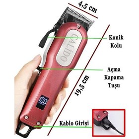 Resim Traş Makinesi Insua Hk-700 Saç Sakal Kesme Makinesi 