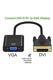 Resim Brs Dvı-d To Vga 24+1 Dvi-d Dijital - Vga Aktif Dönüştürücü -dvi Erkek (24+1) To Vga Dişi Dönüştürücü 