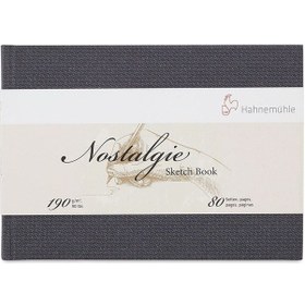 Resim Hahnemühle Nostalgie Çizim Defteri Sert Kapak Yatay 190G 80 Yp A6 