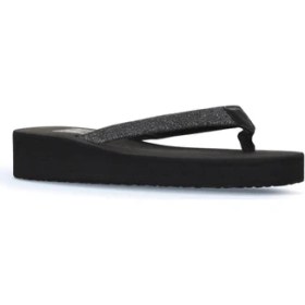 Resim Bueno Shoes Antrasit Kum Simli Kadın Parmak Arası Terlik 26WT202244 26WT202244 
