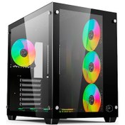 Resim Gametech Archon S 7 Adet RGB Fanlı Oyuncu Bilgisayar Kasası 