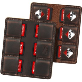 Resim OttoAngelino Megagear Deri Sd Kart Tutucu 