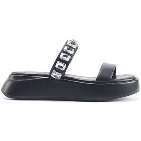 Resim Nine West Veloan 5fx Siyah Kadın Düz Terlik 000000000101929196 