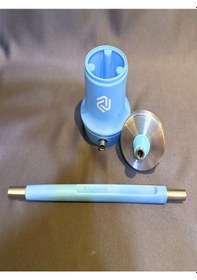 Resim Amation Mavi Mini Nargile Takımı 