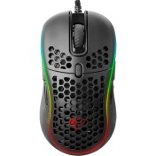 Resim Rampage SMX-R85 GENTLE 6400dpi Siyah RGB Ledli Süper Hafif Makrolu Gaming Oyuncu Mouse 