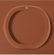 Resim Honeybeeshop Çift D Kahverengi Süet Direksiyon Kılıfı Nefes Alabilir Kaymaz Ter Emici 4 Mevsim Çift D Kahverengi 