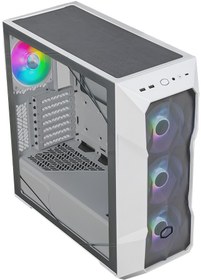 Resim Cooler Master MasterBox TD500 V2 Mesh ARGB Beyaz Bilgisayar Kasası 