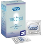 Resim Durex Yok Ötesi Ultra Kaygan 20'li İnce Prezervatif 