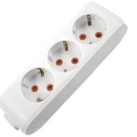 Resim VİKO 3'lü Klemensli Kablosuz Grup Priz VİKO-3LÜKBLSZ 