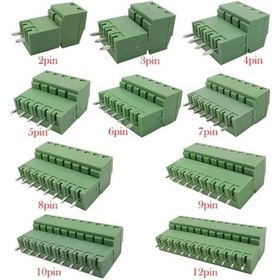 Resim 6 Pin 3.81mm Geçmeli 180c Takım Klemens 