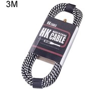 Resim Ahşap Gitar Bas Bağlantı Kablosu Gürültü Azaltma Ses Kablosu, Kablo Uzunluğu: 3m, Rastgele Renk Teslimatı 