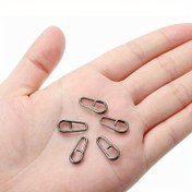 Resim 50 Adet Paslanmaz Çelik Bölünmüş Halkalar Balıkçılık Yem Bağlantı Elemanı Tuzlu Su Balıkçılığı Oval Çengel, Eğik Ölü Oval Bölünmüş Halka Döngü Yem Bağlantısı, Sahte Yem Dönüşlü Çengel, Balıkçılık Malzemeleri, Küçük Balıkçılık Aksesuarları 
