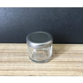 Resim 29 Cc Cam Kavanoz - 50 Adet - Gümüş Kapak. Mutfak. 